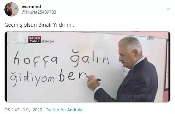 Binali Yıldırım koronavirüse yakalanınca nefretlerini böyle kustular!